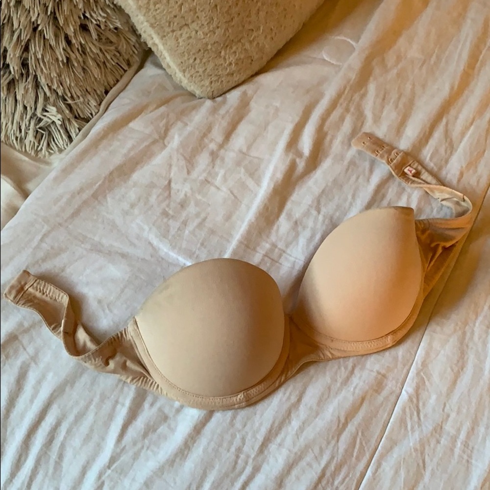strapless bra